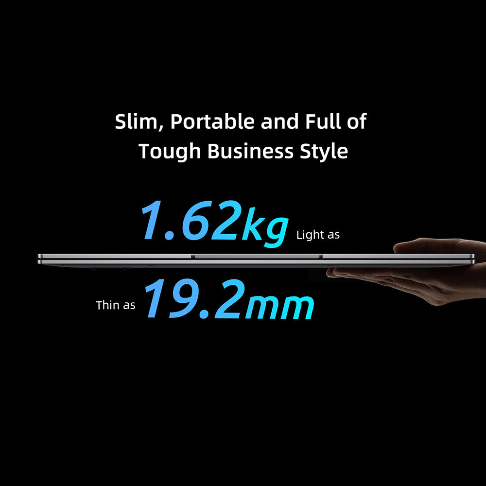 BMAX X15 Pro Laptop, 15.6 inch 1920*1080 IPS Screen, Intel N95 4 Cores Max 3.4GHz, 16GB RAM 512GB SSD, WiFi 5 Bluetooth 5.0, 5000mAh Battery, 1*Type-C, 2*USB3.2, 1*Mini HDMI, 1*Micro SD Slot, 1*Headset Jack, Full-size Keyboard