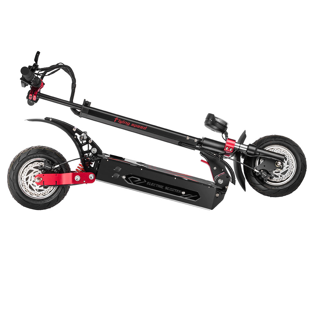 BOYUEDA Q7 Pro Max Electric Scooter, 1600W*2 Motor, 52V 28AH Battery, 10-inch Tire, 70km/h Max Speed, 110km Range, Dual Hydraulic Disc Brakes, Front Hydraulic Shock Absorber &amp; Rear Spring Shock Absorber, LCD Display