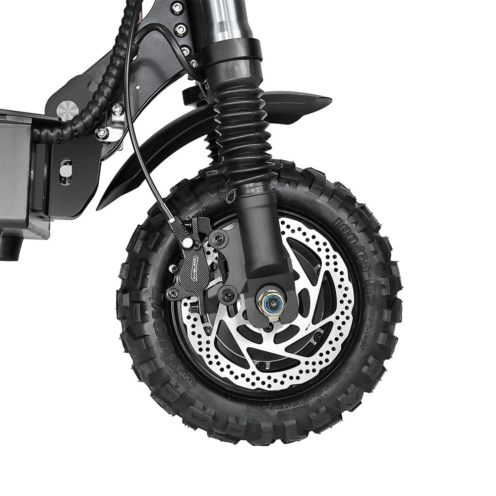 BOYUEDA S3-11 Electric Scooter, 3000W*2 Motor 85km/h Max Speed, 2280Wh Battery up to 120km Range, 11-inch Sawtooth Vaccum Off-road Tire,  Dual Hydraulic Disc Brakes, Hydraulic damping, 45° Climbing LCD Display All-round Lighting and turn signal