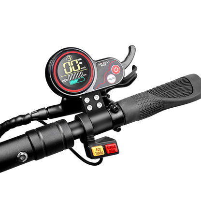 BOYUEDA S3-11 Electric Scooter, 3000W*2 Motor 85km/h Max Speed, 2280Wh Battery up to 120km Range, 11-inch Sawtooth Vaccum Off-road Tire,  Dual Hydraulic Disc Brakes, Hydraulic damping, 45° Climbing LCD Display All-round Lighting and turn signal
