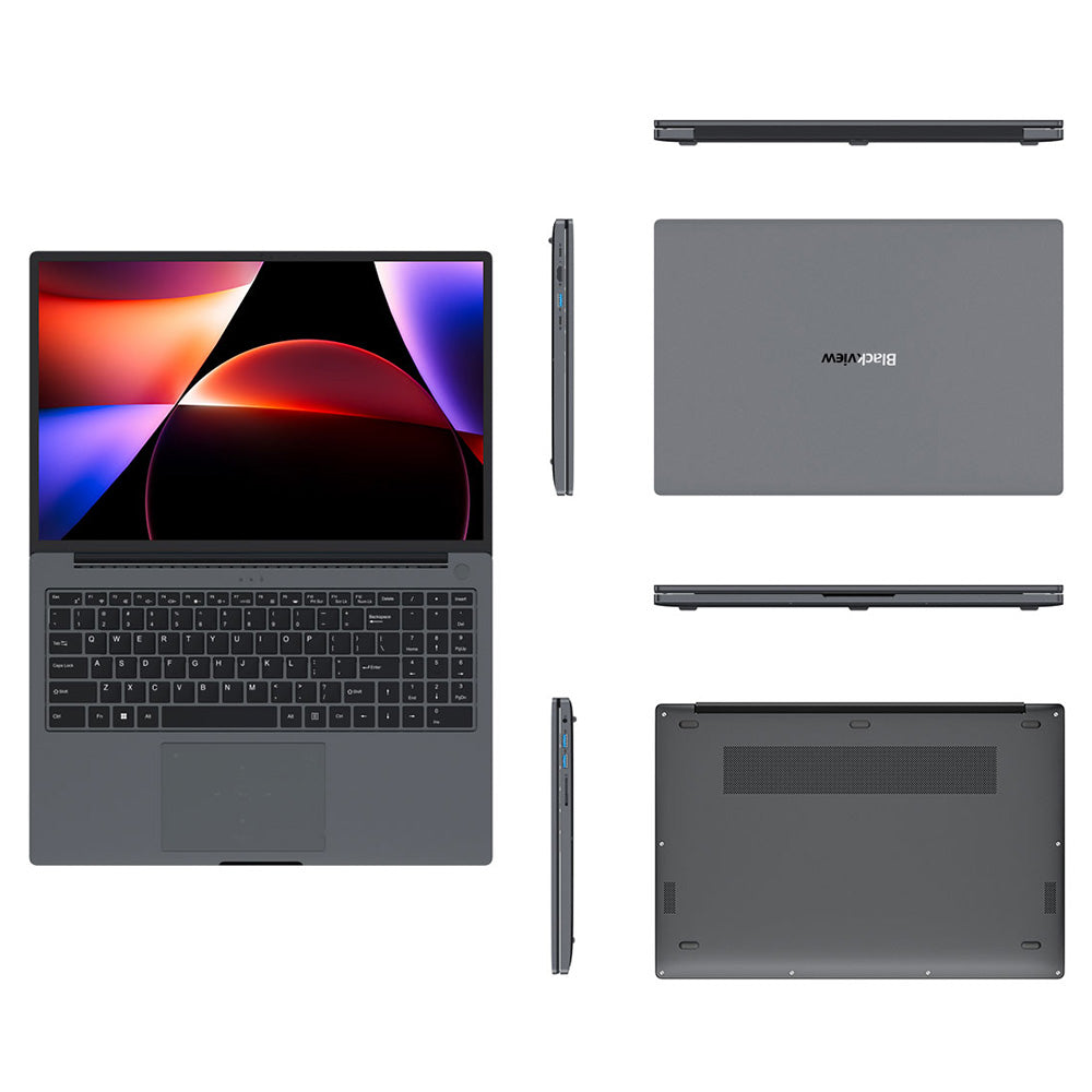 Blackview Acebook 12 Laptop, 16 inch 1920*1200 IPS Screen, Intel Core i5-1030NG7 4 Cores Max 3.5GHz, 16GB RAM 512GB SSD, WiFi 5 Bluetooth 4.2, 1*Full-featured Type-C, 2* USB 3.2, 1* USB 2.0, 1* HDMI, 1* SD Card, 1* Audio Jack, 57Wh Battery