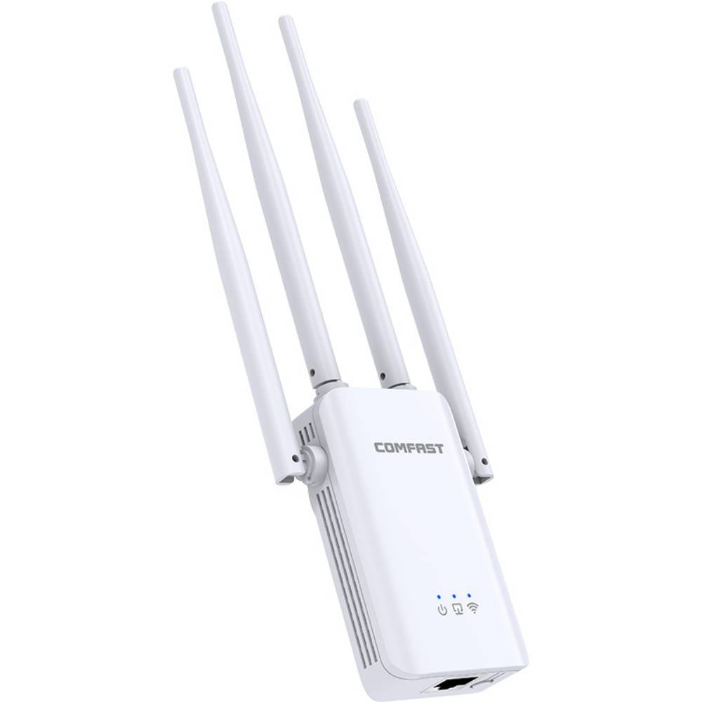 COMFAST CF-WR304S V2 2.4G Wi-Fi Booster Router 300Mbps Signal Amplifier Long Range WiFi Signal Extend - US