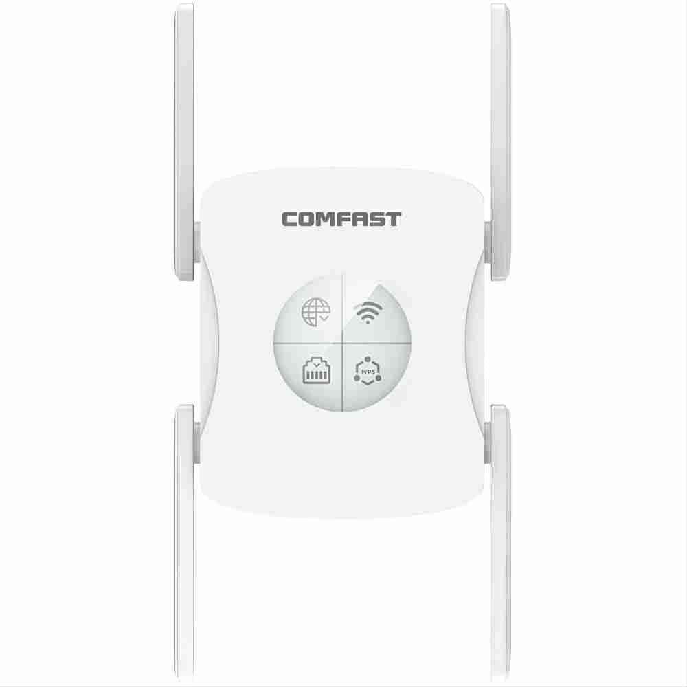 COMFAST CF-XR183 Wireless Router Repeater up to 1200M 4*2dBi Antennas WiFi Signal Repeater, WiFi 6 - US