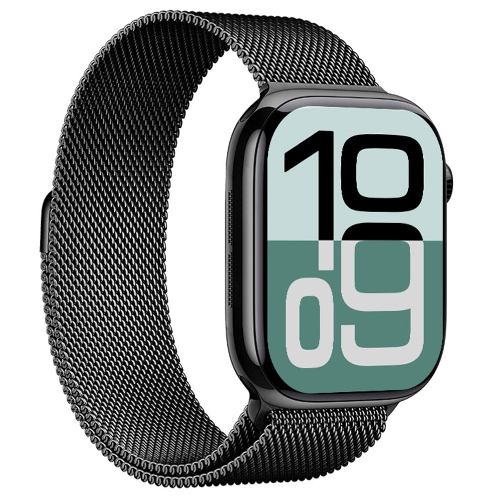 DIONA MONA3 Mini Smartwatch, 2.1-inch Screen, Health &amp; Sleep Monitoring, Bluetooth Calling, Multiple Sports Modes, Voice Assistant - Black