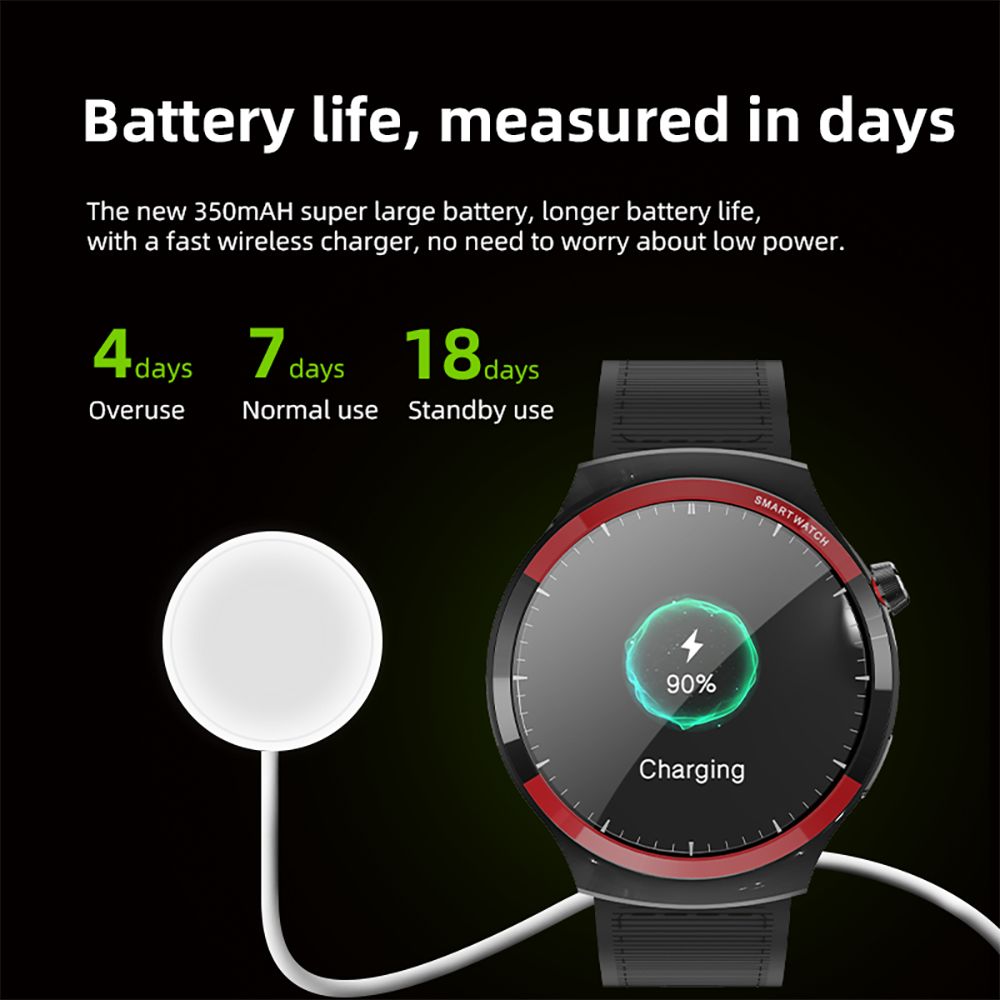 DIONA R3 Smartwatch, 1.55-inch Screen, Health Sleep Monitoring, Bluetooth Calling, Voice Assistant, Dynamic Watch Faces, Multiple Sports Modes