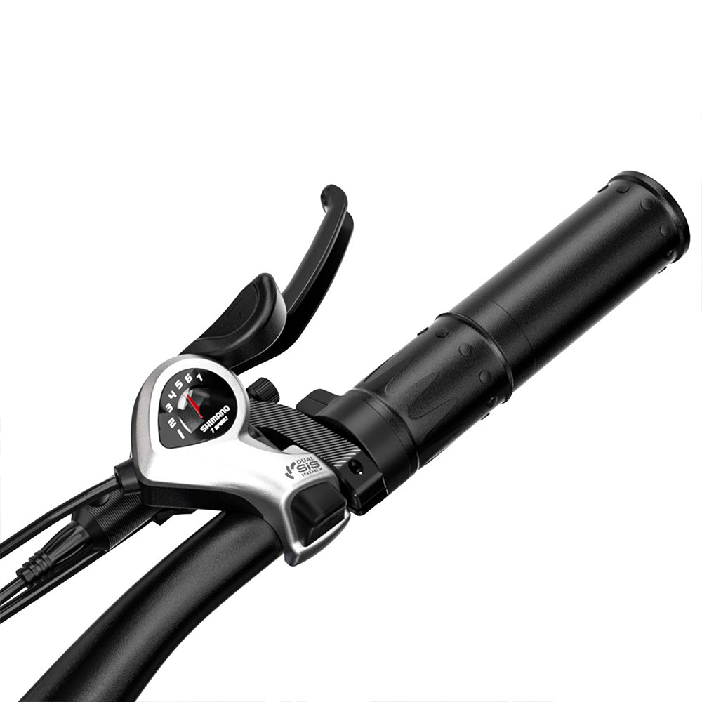 E·Bycco EB9 Electric Bike, 2*1000W Motor, 52V 23AH Battery, 26*4.0 inch Fat Tires, 55km/h Max Speed, 130km Max Range, Hydraulic Disc Brakes, Full Suspension, Shimano 7-speed, LCD Display