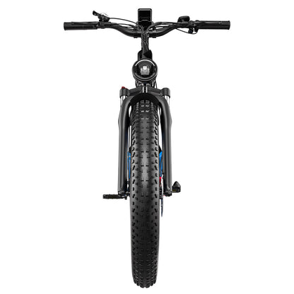 E·Bycco EB9 Electric Bike, 2*1000W Motor, 52V 23AH Battery, 26*4.0 inch Fat Tires, 55km/h Max Speed, 130km Max Range, Hydraulic Disc Brakes, Full Suspension, Shimano 7-speed, LCD Display