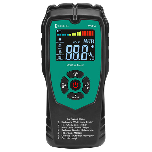 ERICKHILL EWM04 Pinless Wood Moisture Meter
