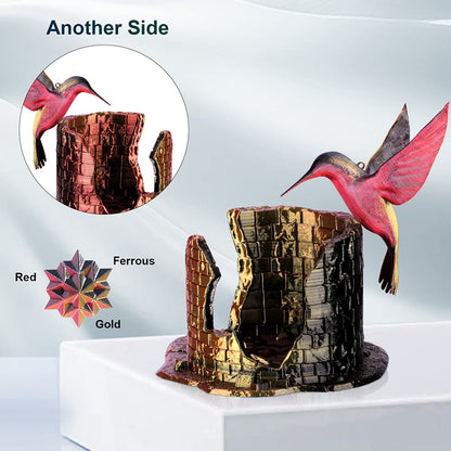 ERYONE High Speed Silk Tri-color PLA Filament 1kg, Black &amp; Red &amp; Golden