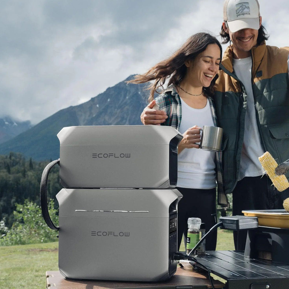 EcoFlow DELTA 3 Extra Battery Pack, 1024Wh Capacity, Expand Portable Power Station up to 2kWh