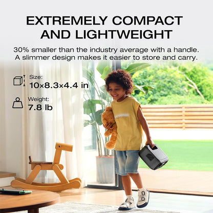 EcoFlow RIVER 3 Portable Power Station, 245Wh LiFePO4 Battery, 300W Up to 600W AC Output, 6 Outlets, <20ms UPS &amp; <30dB, IP54 Waterproof, 1h Fast Charging Solar Generator, for Outdoor/Camping/Home Use