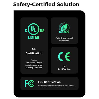 EG Evgoer EG-C0008 Extension Cord for Tesla, 16.4ft Cable, 50A Max Support 12kW with NACS Connector, IP66 Waterproof, for Level 1 and 2 EV Charger, Compatible with All Tesla Models