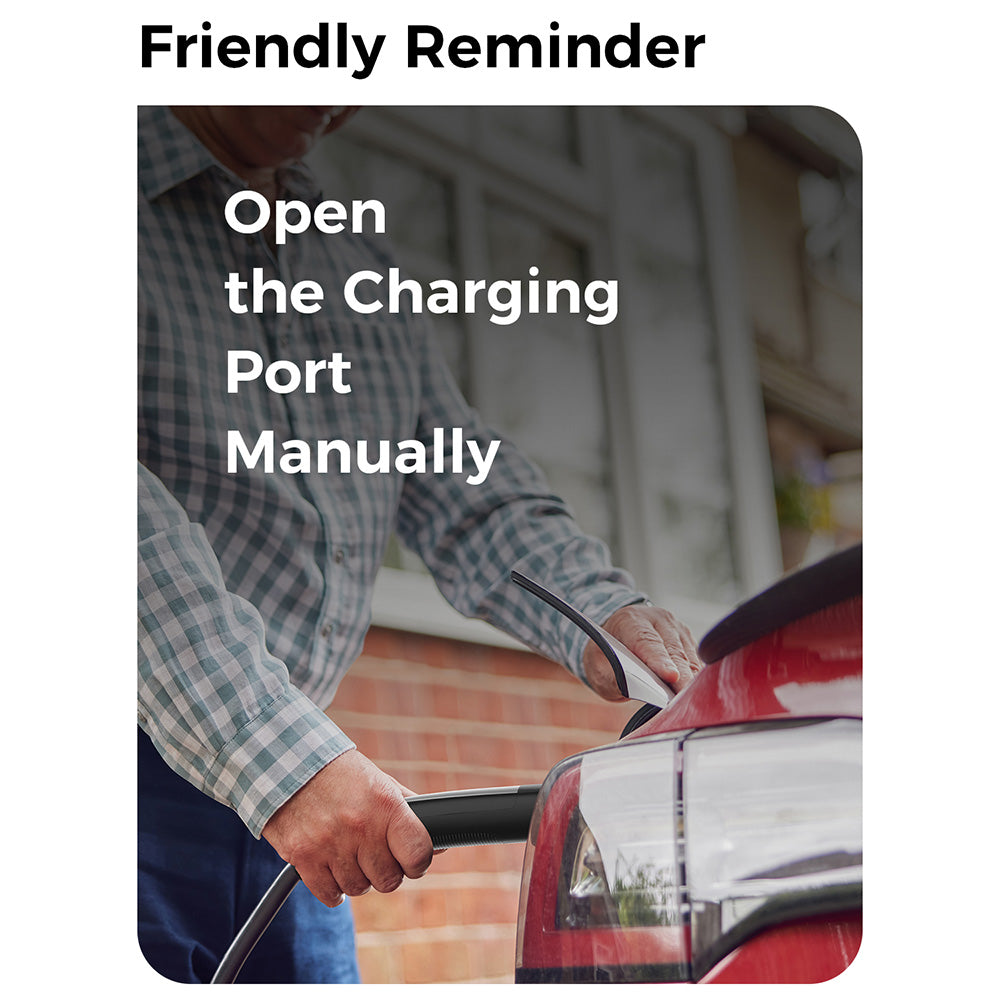 EG Evgoer EG-C0008 Extension Cord for Tesla, 16.4ft Cable, 50A Max Support 12kW with NACS Connector, IP66 Waterproof, for Level 1 and 2 EV Charger, Compatible with All Tesla Models