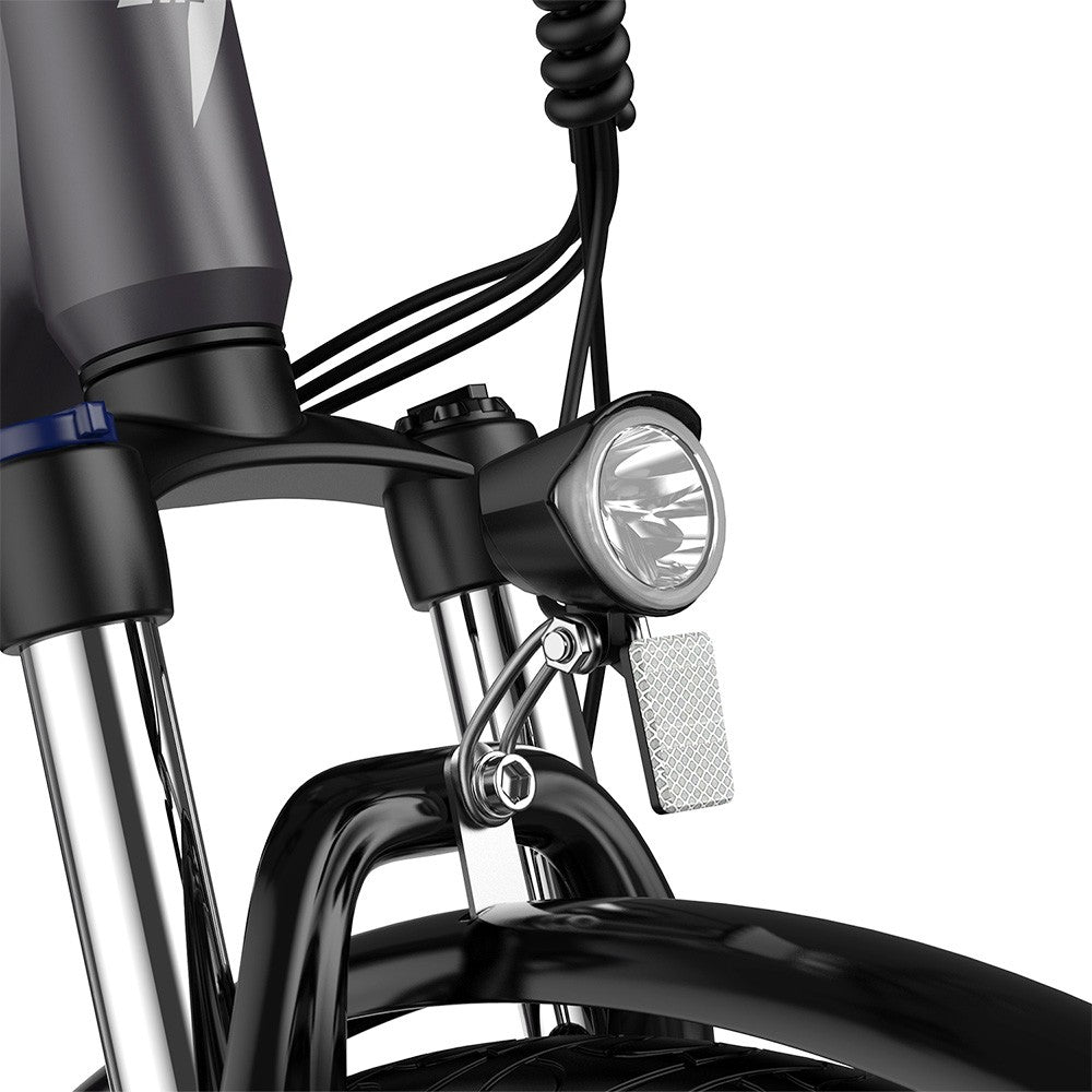 Fafrees F28 Pro 27.5'' Step-through City E-Bike 25Km/h 250W Motor 36V14.5Ah Embedded Removable Battery Shimano 7-Speed Gear - Black