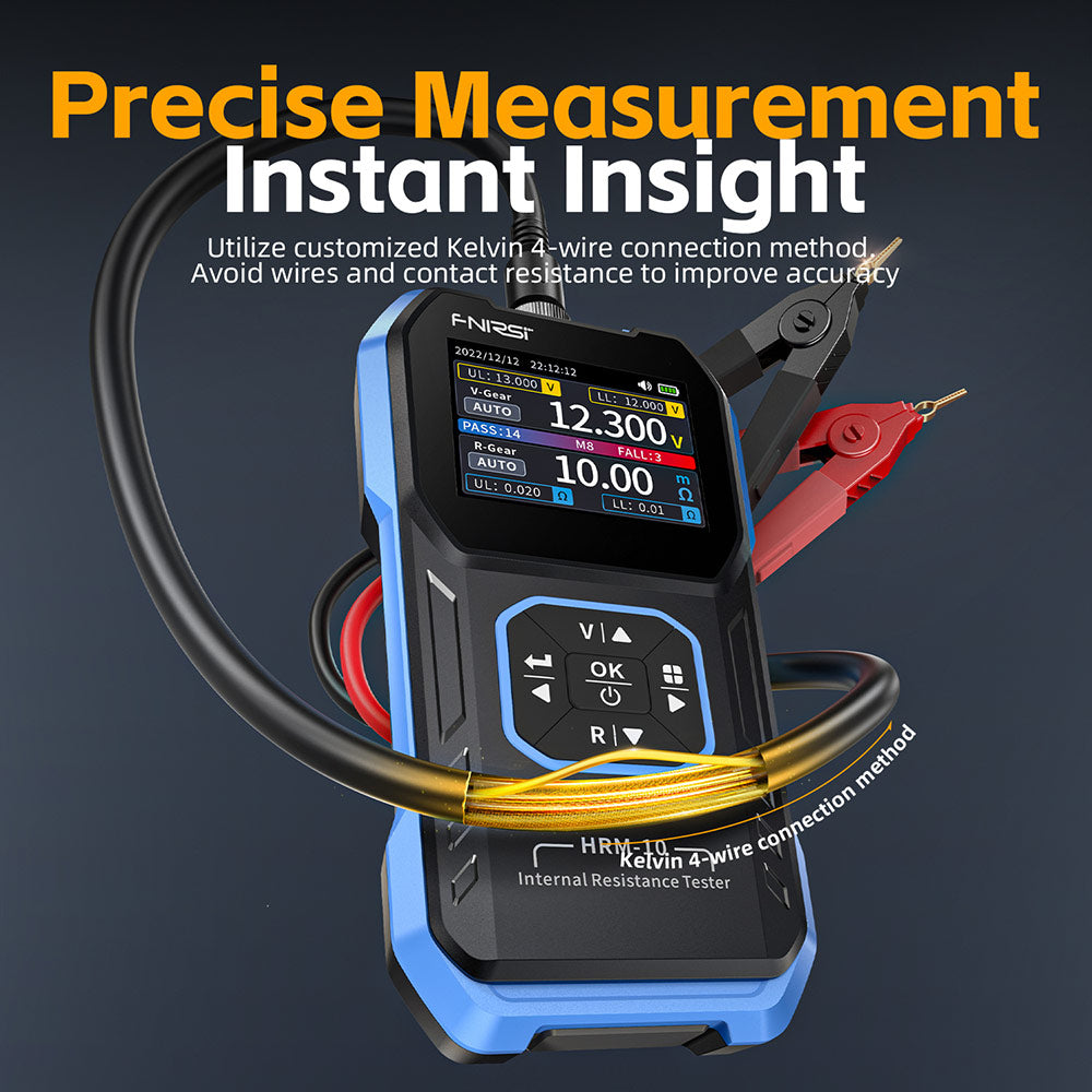 FNIRSI HRM-10 Battery Voltage Internal Resistance Tester