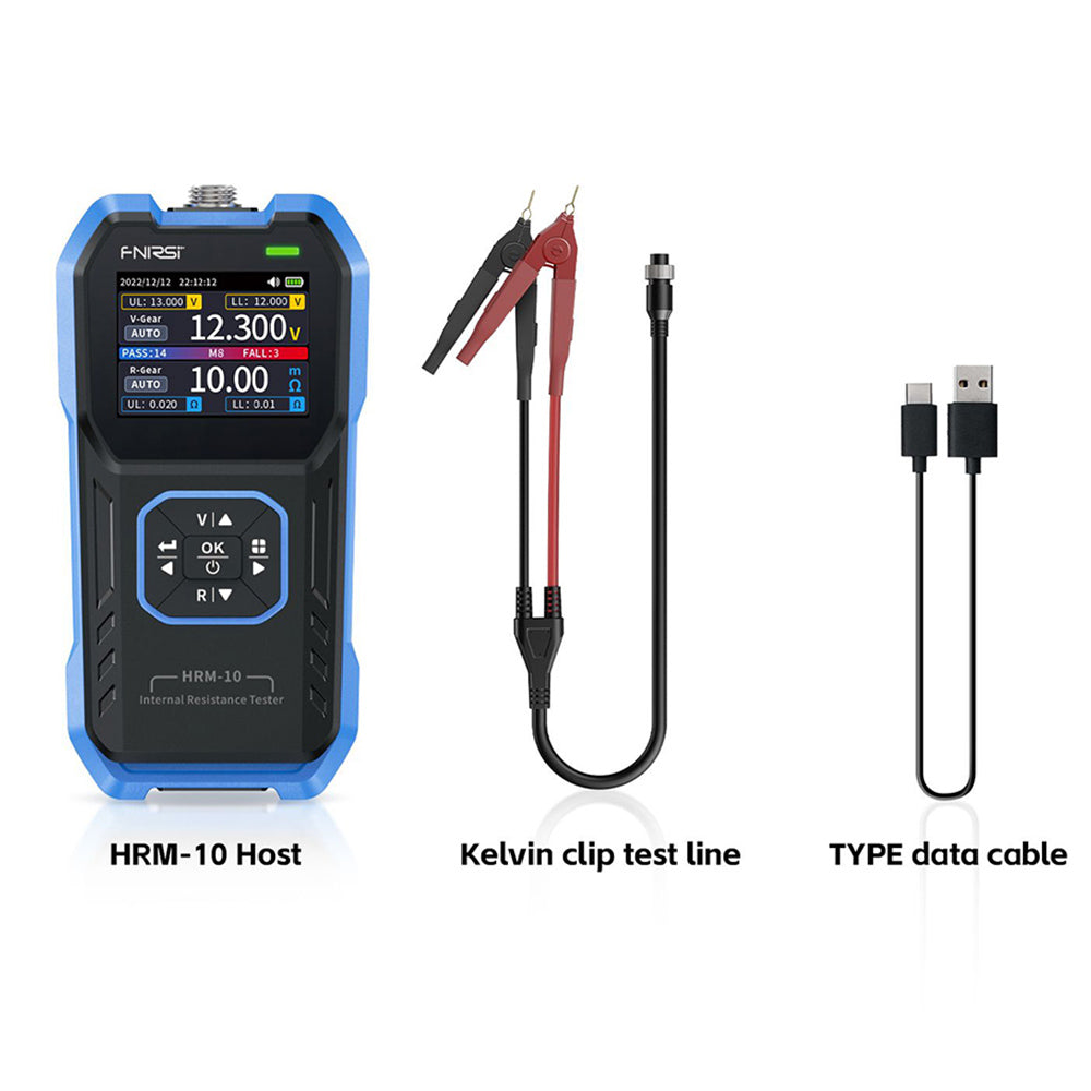 FNIRSI HRM-10 Battery Voltage Internal Resistance Tester