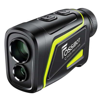 FOSSiBOT C1000 Pro Golf Rangefinder, Green &amp; Red OLED Display, 0.06s Measure Speed, 1000m Measurement Range, 6X Magnification, IP54 Waterproof