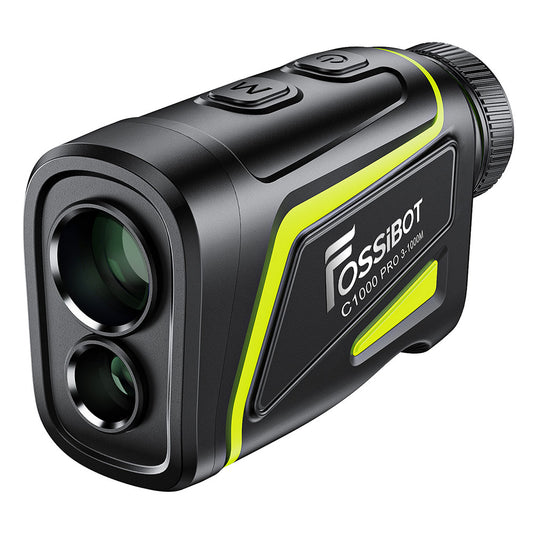 FOSSiBOT C1000 Pro Golf Rangefinder, Green &amp; Red OLED Display, 0.06s Measure Speed, 1000m Measurement Range, 6X Magnification, IP54 Waterproof