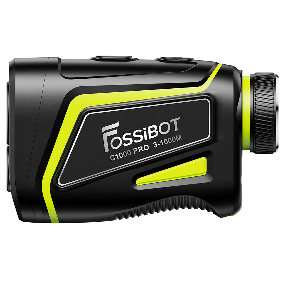 FOSSiBOT C1000 Pro Golf Rangefinder, Green &amp; Red OLED Display, 0.06s Measure Speed, 1000m Measurement Range, 6X Magnification, IP54 Waterproof