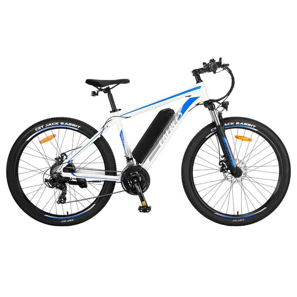 Fafrees F28 MT Mountain Electric Bike 27.5*2.25 inch Tire 250W Motor 36V 14.5Ah Battery 25km/h Speed 110km Max Range SHIMANO 21-Speed Gear Mechanical Disc Brakes - Blue