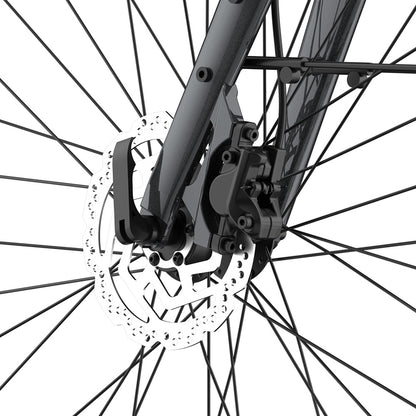 Fafrees F700M Electric Bike, 250W Motor, 36V 10Ah Battery, 700*42C Tires, 25km/h Max Speed, 100km Max Range, Hydraulic Disc Brakes, Torque Sensor, SHIMANO CUES 9-speed - Black