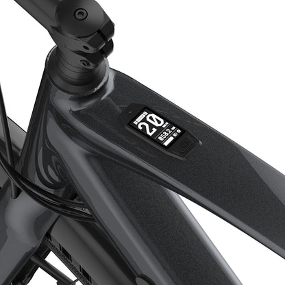 Fafrees F700M Electric Bike, 250W Motor, 36V 10Ah Battery, 700*42C Tires, 25km/h Max Speed, 100km Max Range, Hydraulic Disc Brakes, Torque Sensor, SHIMANO CUES 9-speed - Black