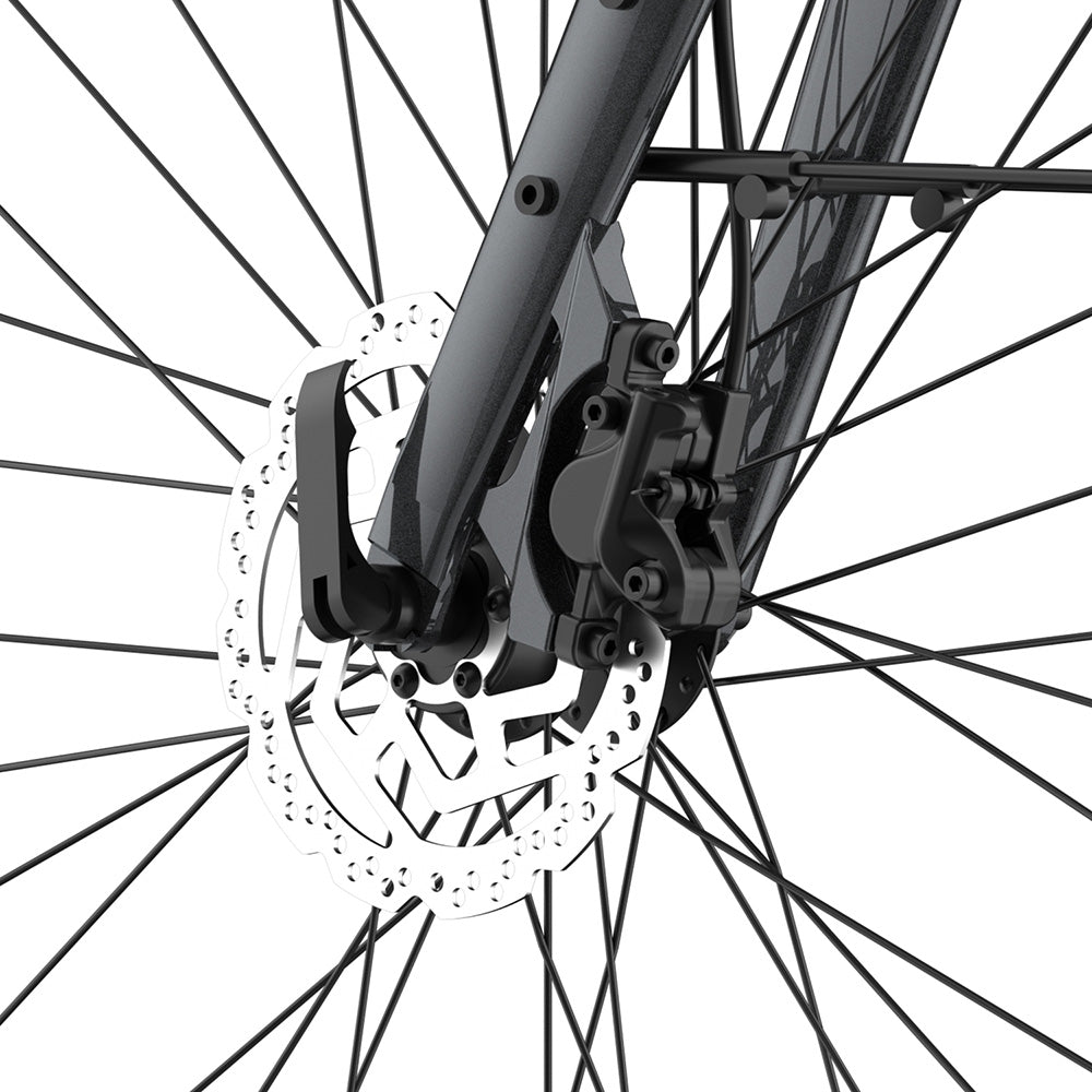 Fafrees F700W Electric Bike, 250W Motor, 36V 10Ah Battery, 700*42C Tires, 25km/h Max Speed, 100km Max Range, Hydraulic Disc Brakes, Torque Sensor, SHIMANO CUES 9-speed - Blue