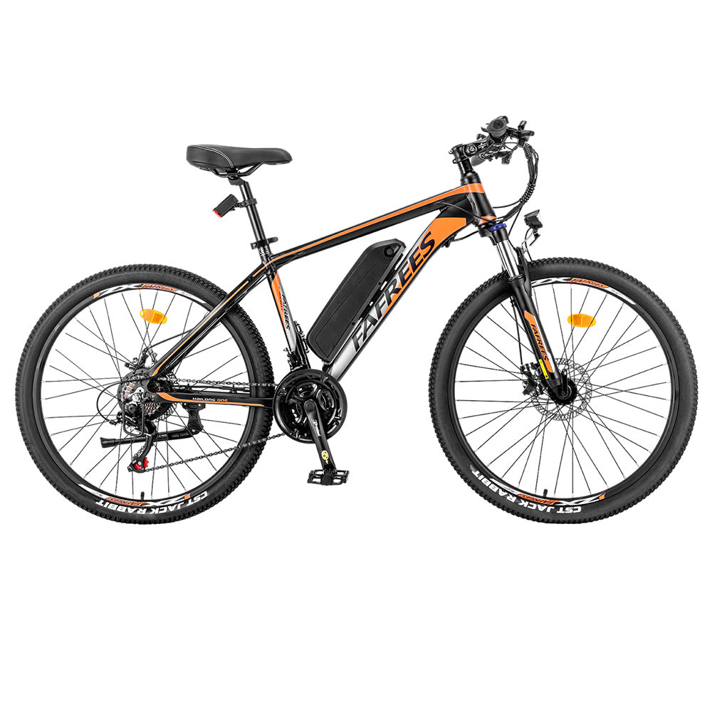 Fafrees Hailong One Electric Bike, 250W Motor, 36V/13Ah Battery, 26*2.1-inch CST Tires, 25km/h Max Speed, 100km Max Range, LCD Display, SHIMANO 21 Speed - Black