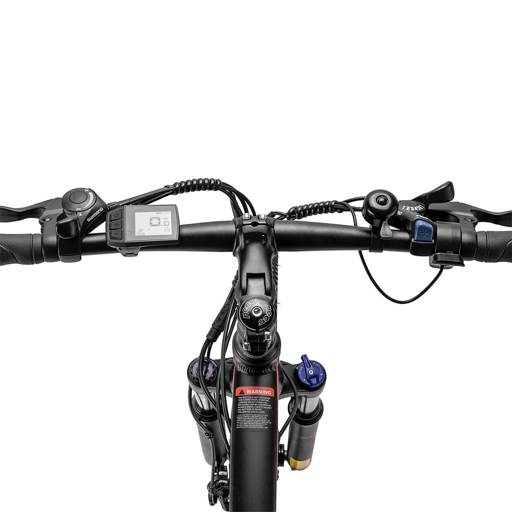 Fafrees Hailong One Electric Bike, 250W Motor, 36V/13Ah Battery, 26*2.1-inch CST Tires, 25km/h Max Speed, 100km Max Range, LCD Display, SHIMANO 21 Speed - Black