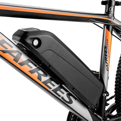 Fafrees Hailong One Electric Bike, 250W Motor, 36V/13Ah Battery, 26*2.1-inch CST Tires, 25km/h Max Speed, 100km Max Range, LCD Display, SHIMANO 21 Speed - Black