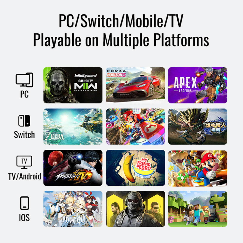 Flydigi Vader 4 Pro Gaming Controller, Force Adjustment Lever Joystick, Hall &amp; Micro 2-in-1 Triggers, 1000Hz Polling Rate, Compatible with PC, NS, TV, Android &amp; Laptop