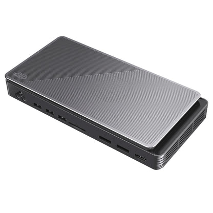 GPD G1 Graphics Card Expansion Dock, AMD Radeon RX 7600M XT Graphics, 8GB GDDR6 RAM, 128bit, 1*Oculink 1*USB 4.0 1*HDMI 2.1 2*DP 1.4a 3*USB 3.2 1*SD 4.0, TGP Toggle Key - EU Plug