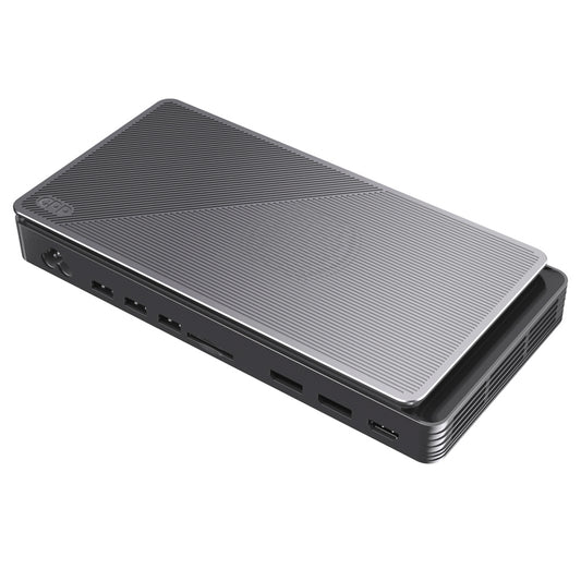 GPD G1 Graphics Card Expansion Dock, AMD Radeon RX 7600M XT Graphics, 8GB GDDR6 RAM, 128bit, 1*Oculink 1*USB 4.0 1*HDMI 2.1 2*DP 1.4a 3*USB 3.2 1*SD 4.0, TGP Toggle Key - EU Plug