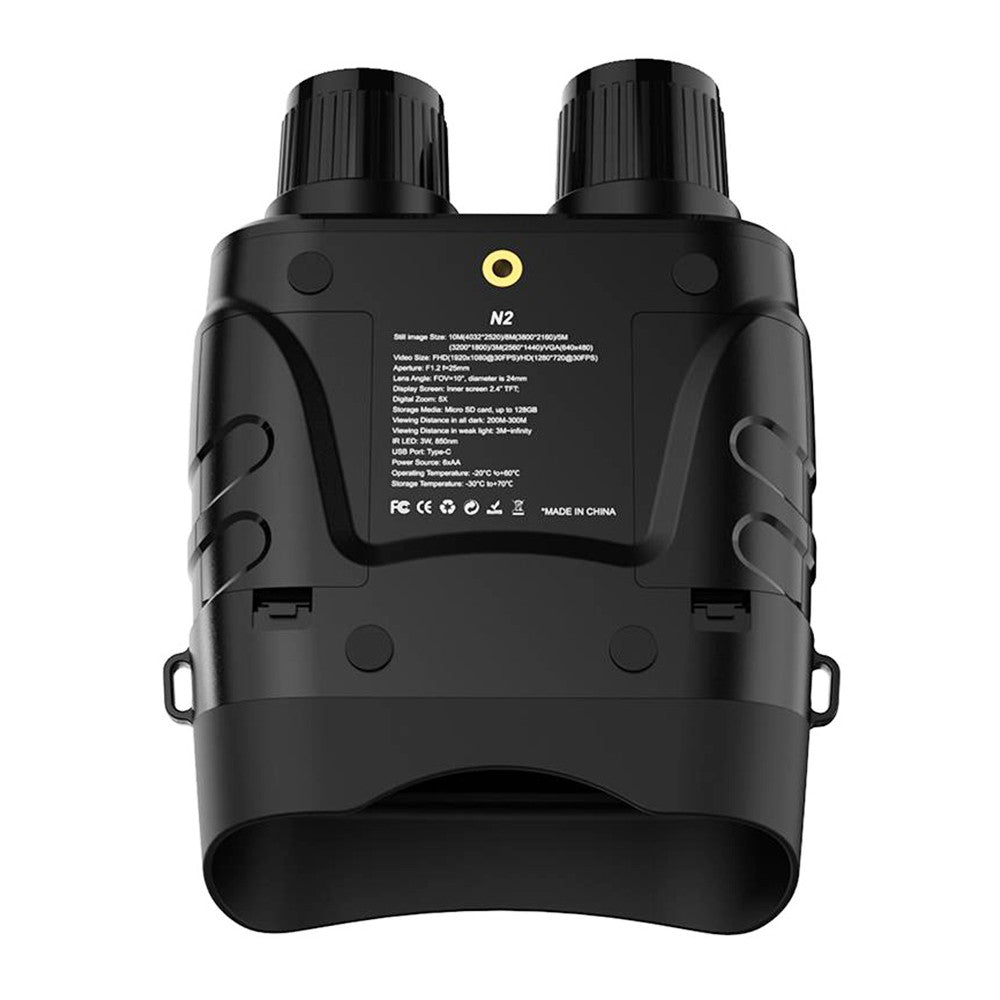 GTMEDIA N2 Binocular Night Vision Goggles, 32G Memory Card, 5X Times Zoom, 2.31-inch HD Screen