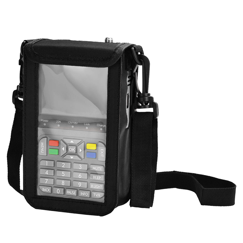 GTMEDIA V8 Finder 2 Satellite Finder Digital FTA DVB-S/S2/S2X Signal Measuring Meter Detector Receiver - Black