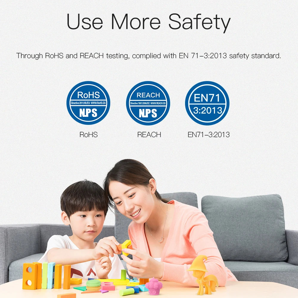 ANYCUBIC ECO UV živica pre LCD 3D tlačiareň Bezpečnosť voči zápachu 405nm UV Rastlinná živica Vysoko presné rýchle vytvrdzovanie