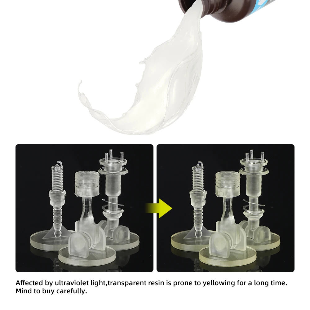 ANYCUBIC 1kg/10kg tekutá fotopolymérová živica 405nm UV živica pre LCD 3D tlačiareň Tlačový materiál pre Photon Mono 4K atď.