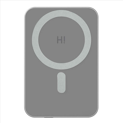 HINOVO MB1-10000 Wireless Portable Charger 10000mAh Magnetic Power Bank Wireless Magnetic Juice Battery Pack, Compatible with MagSafe Magnetic Phone Case, Wireless Charging Battery Pack for iPhone 14/13/12 Series Fast-Charging Ultra Slim &amp; Light