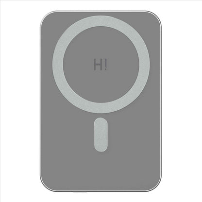 HINOVO MB1-5000 Magnetic Wireless Portable Charger, 5000mAh Magnetic Power Bank, Mag-Safe Battery Pack for iPhone 14/13/12 Series Compatible with Mag-Safe Case, 20W PD Fast Charging Ultra Slim and Light