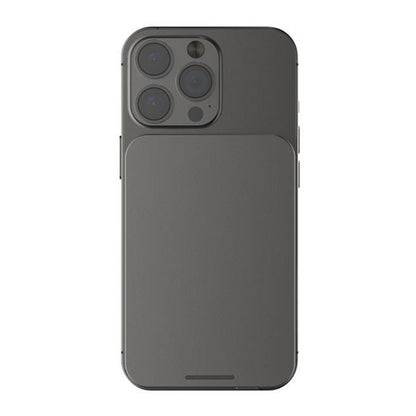 HINOVO MB1-5000x Wireless Portable Charger, 5000mAh Magnetic Wireless Power Bank, PD 20W Fast Charging, Cyberpunk Style - Graphite Grey