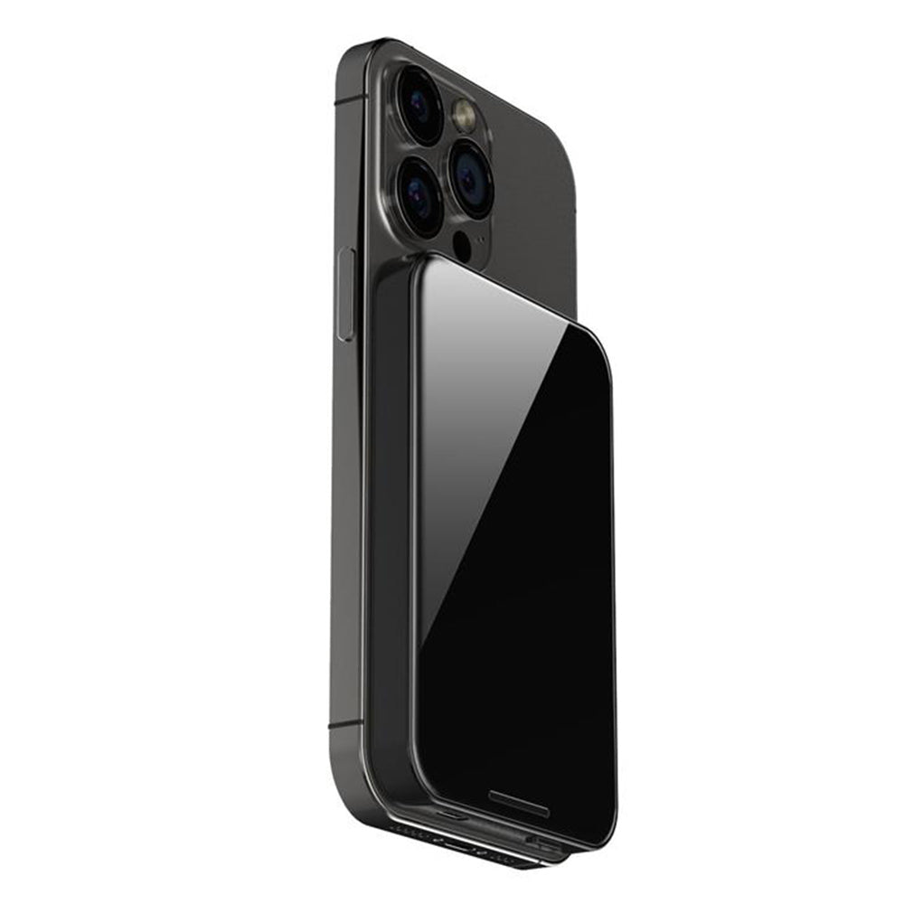 HINOVO MB1-5000xb Wireless Portable Charger, 5000mAh Magnetic Wireless Power Bank, PD 20W Fast Charging, Cyberpunk Style