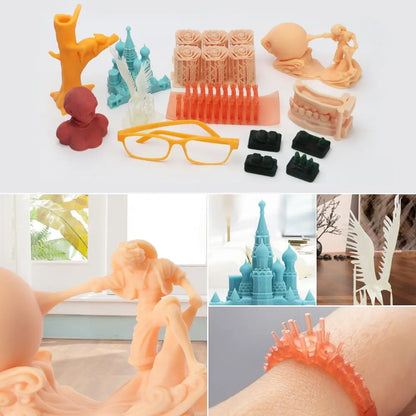 ANYCUBIC 405nm UV živica pre fotónovú 3D tlačiareň Photon Mono X Tlačový materiál LCD Normálna UV citlivá 1kg Tekutina