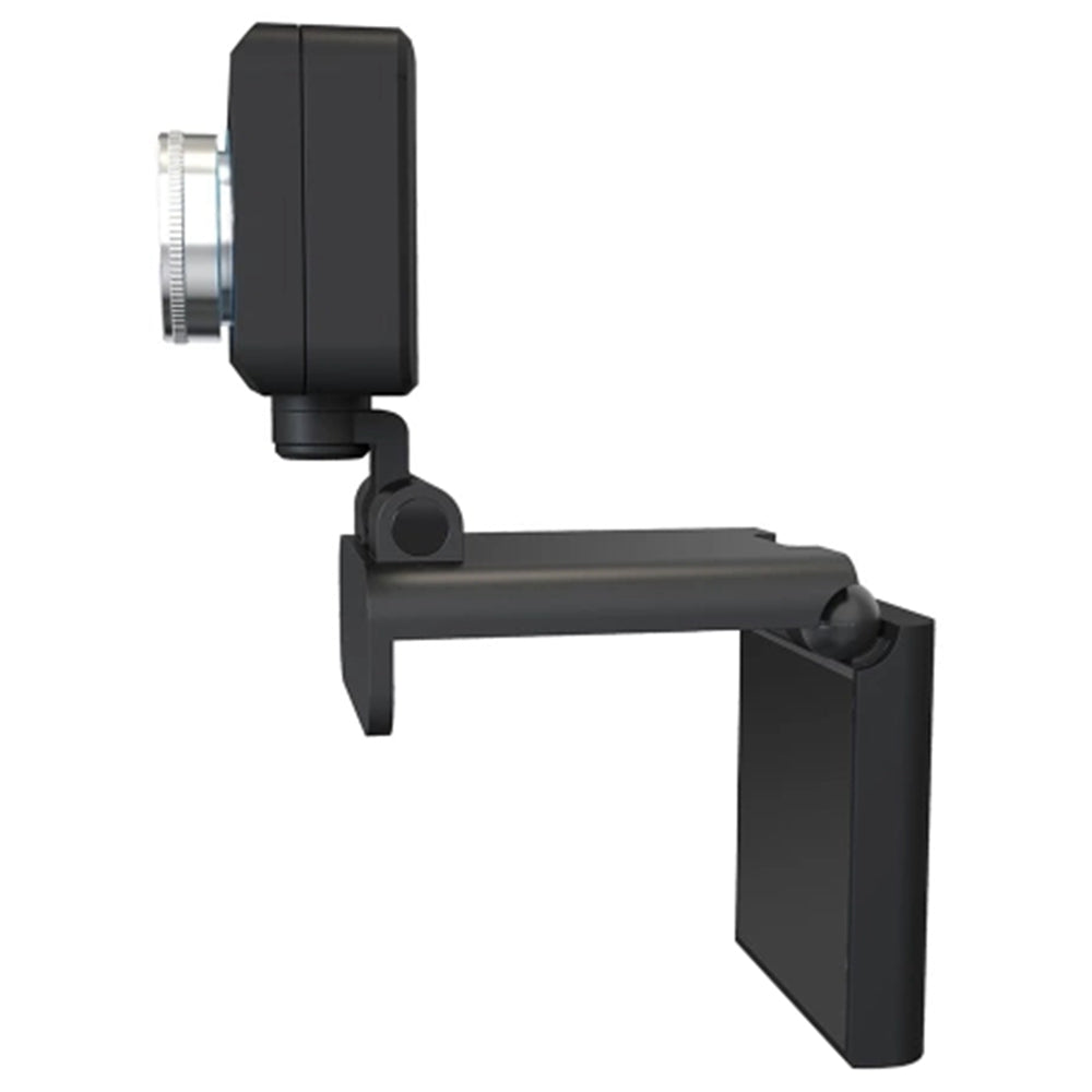 HXSJ S90 720P HD Webcam USB Compatible Adjustable Angle Automatic Color Correction Built-in Sound-absorbing Microphone For Laptop Desktop TV - Black