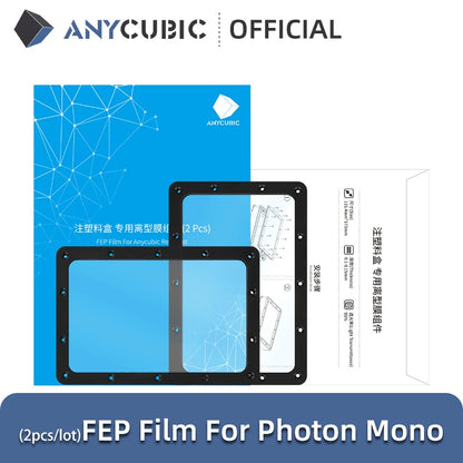 ANYCUBIC Photon Mono Príslušenstvo UV Resin Vat Tank, 2K monochromatická LCD obrazovka, základná doska, FEP film