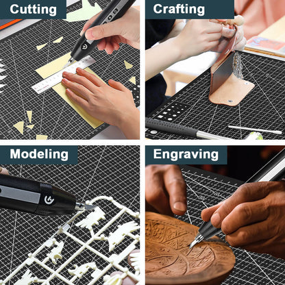 Hanboost MA01 30*22cm (11.8*8.7inch) Double-sided Craft Cutting Mat for Sewing, Crafting, Modelling, Scrapbooking