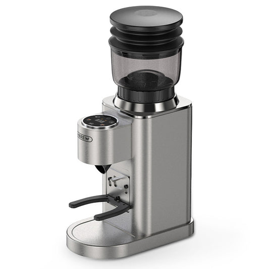 HiBREW G7 Coffee Grinder, 48 Grind Settings, Anti-Static Technology, Stainless Steel Conical Burr, Touch Panel, Compatible with 51/54/58mm Portafilters, Hands-Free Coffee Grinding