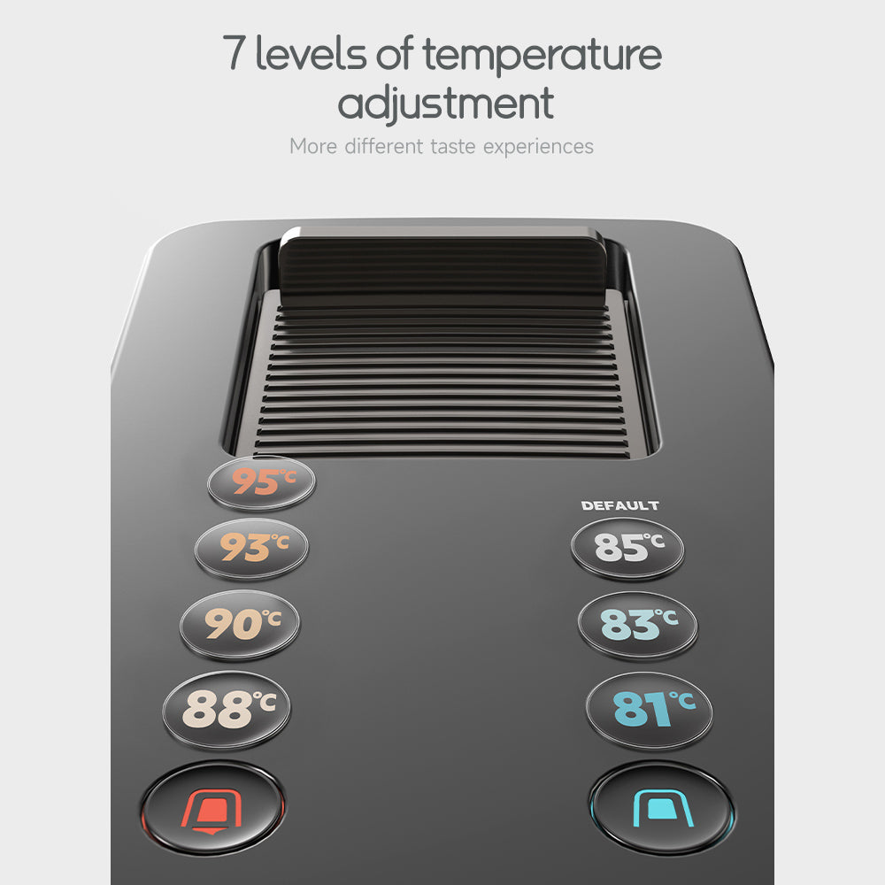 HiBREW H15 Nes Capsule Coffee Machine, 20 Bar High-pressure Extraction, Removable Milk Tank, Adjustable Temperature &amp; Capacity