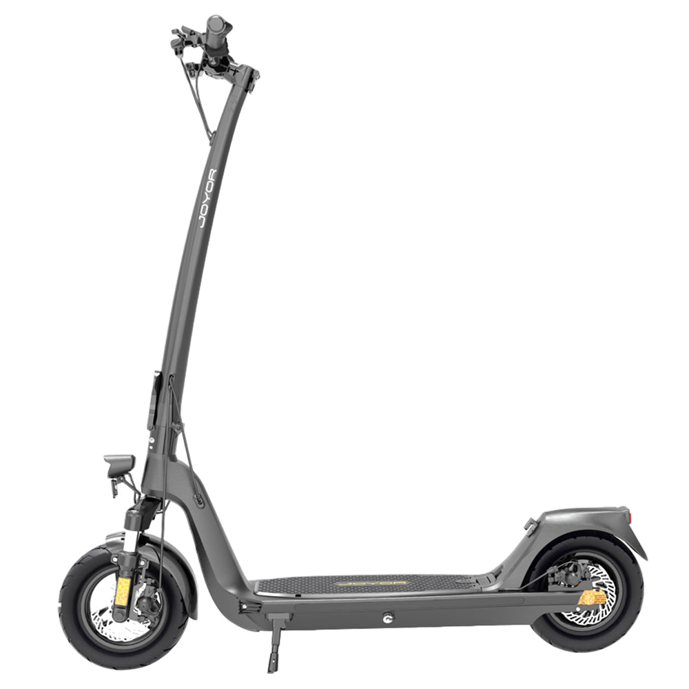 JOYOR C10E ABE Certification Electric Scooter 500W Motor 48V 10.4Ah Removable Battery 10-inch Pneumatic Tire 40km Range Front &amp; Rear Disc Brake Front Shock Absorber
