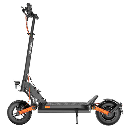 JOYOR S5-Z Electric Scooter, 48V 13Ah Battery, 600W Motor, 10*3.0 inch Tires, 25km/h Speed, 55km Range, Aluminum Alloy Frame 6 Light System Turn signal Dual Disc Brake - Black