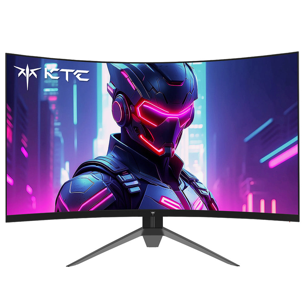 KTC H32S17F 32'' Curved Gaming Monitor, 1920*1080 HVA Panel, 240Hz Refresh Rate, 125% sRGB, 3500:1 Contrast Ratio, Adaptive Sync,   HDR10, 3ms Response Time, 2*HDMI2.0 1*DP1.4 1*USB2.0 1*Audio, VESA Mount, Adjustable Tilt, Low Blue Light